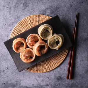 고기랑 김치랑 손만두